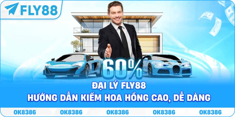 Quản lý hoa hồng đại lý FLY88 Bảng báo cáo hoa hồng và quản lý đối tác đại lý FLY88